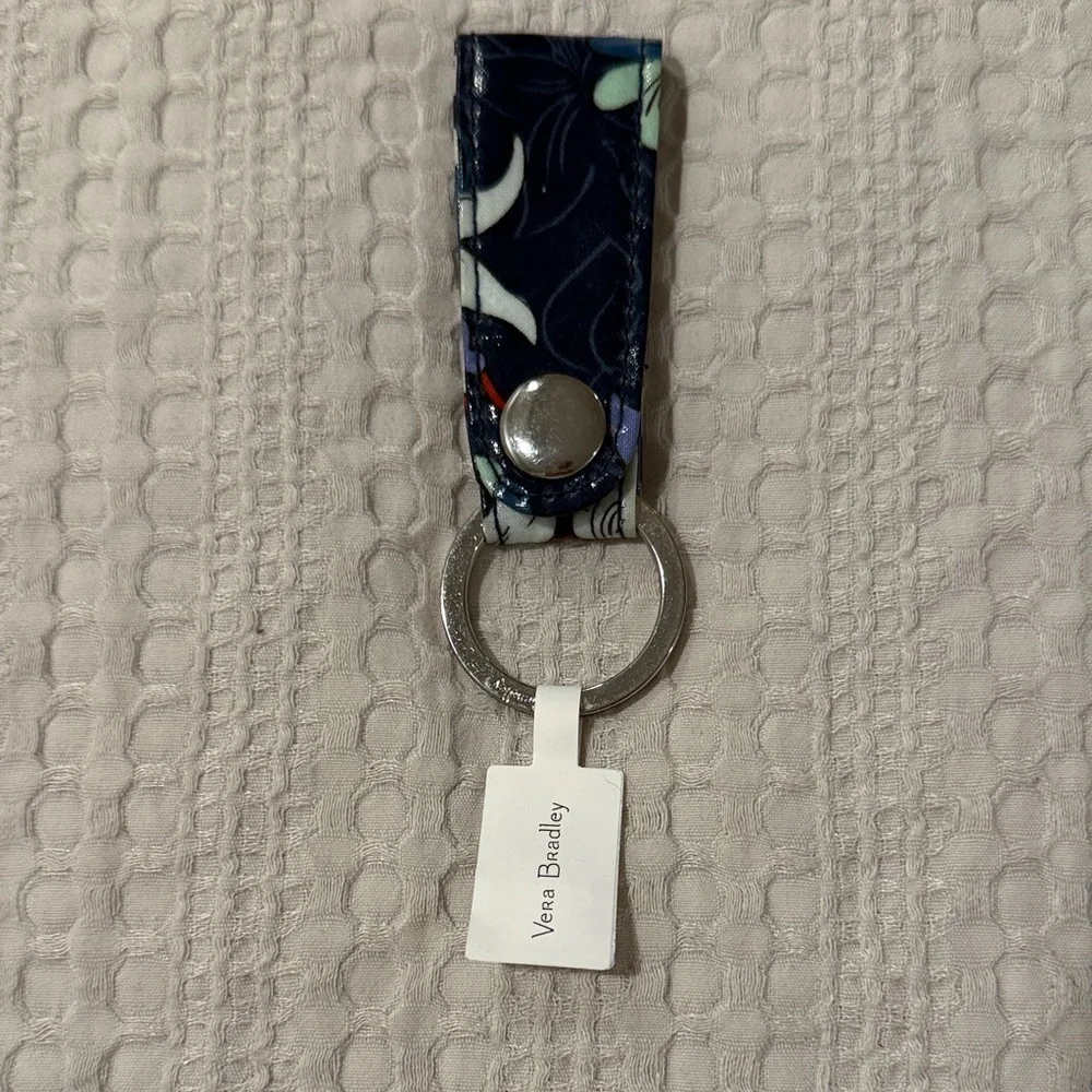 Vera Bradley Floral Bursts Loop Keychain NWT (38)
